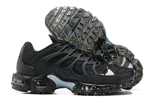 Men's Hot sale Running weapon Air Max TN Black Shoes 817